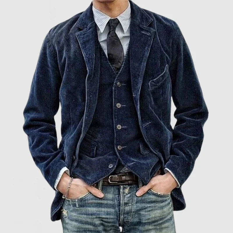 Travis | Vintage-jacka och väst för herr