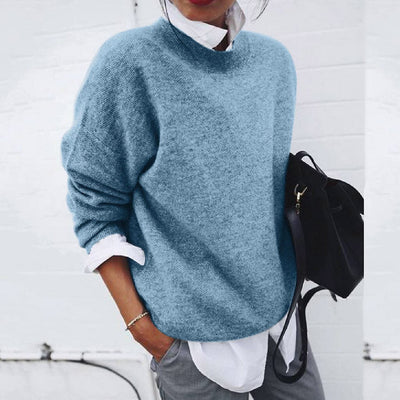 Hanna | Mjuk oversize-tröja med rund hals