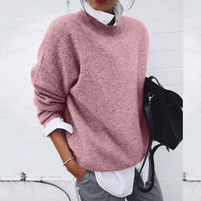 Hanna | Mjuk oversize-tröja med rund hals